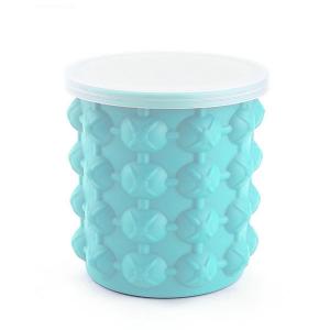 SP2507Round plastic ice bucket with cover